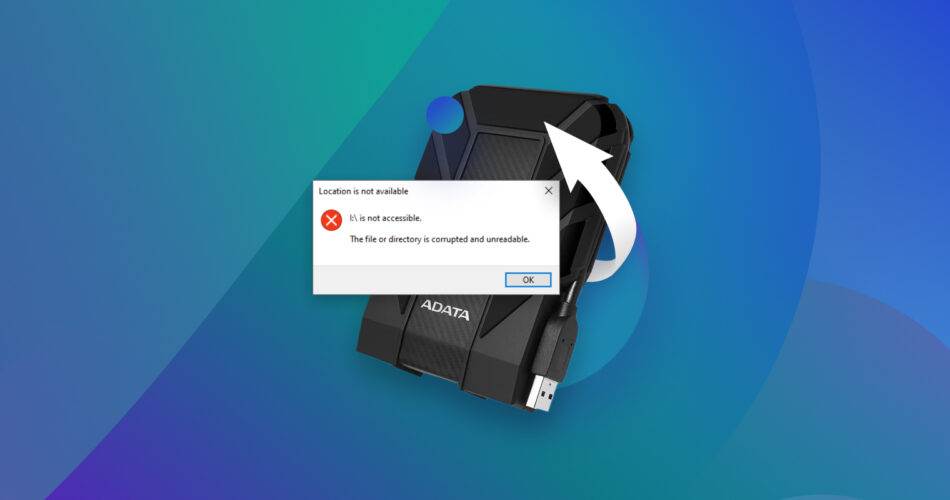 Fix Corrupted External Hard Drive