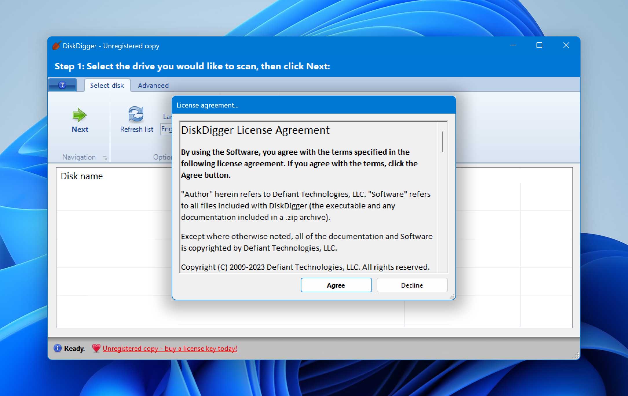 License Agreement