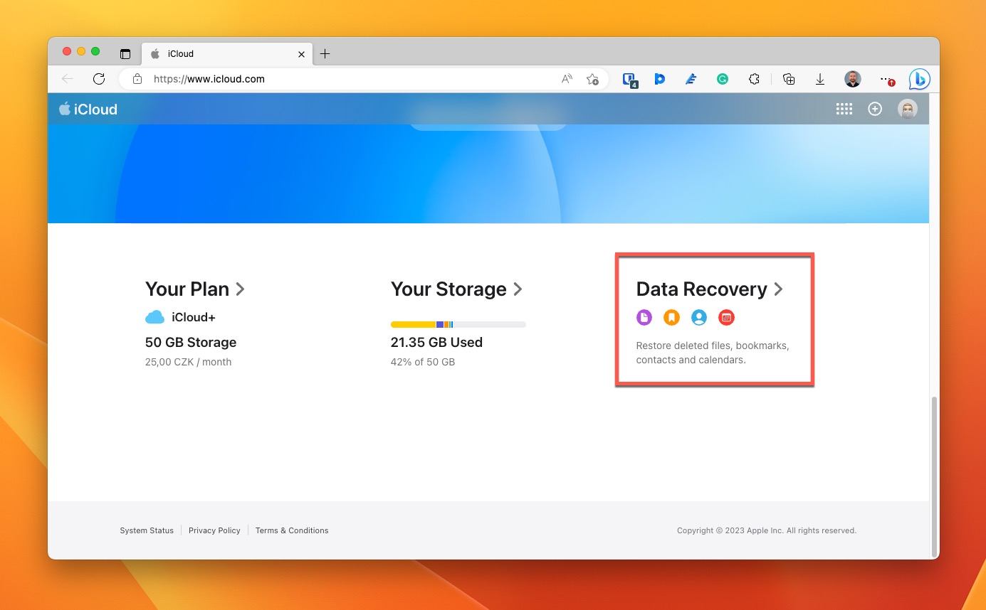 icloud data recovery