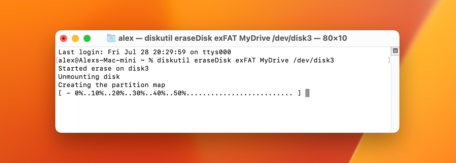 Format the External Hard Drive as a Last Resort