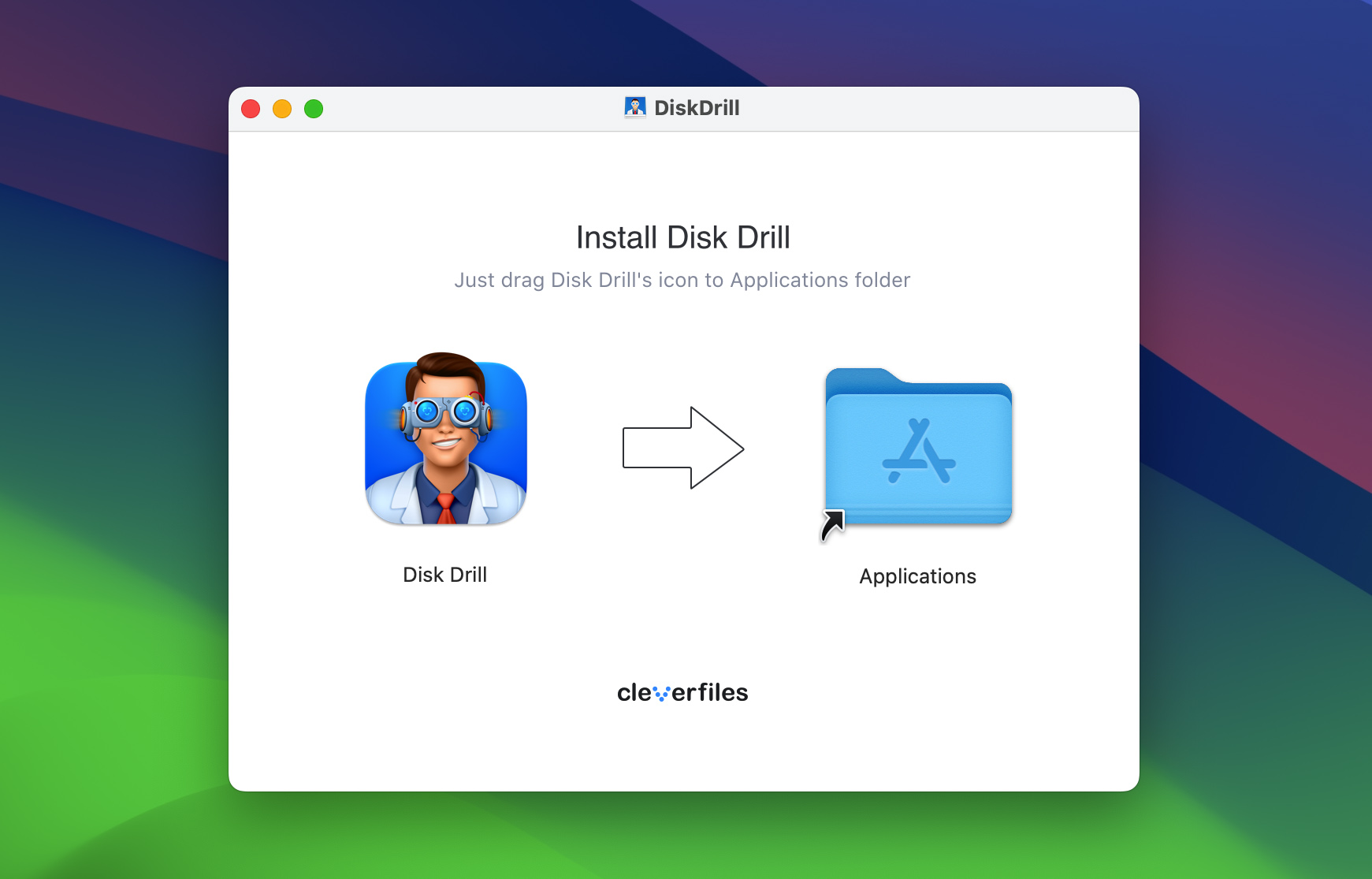 disk drill installation