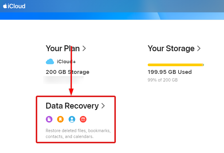 icloud data recovery