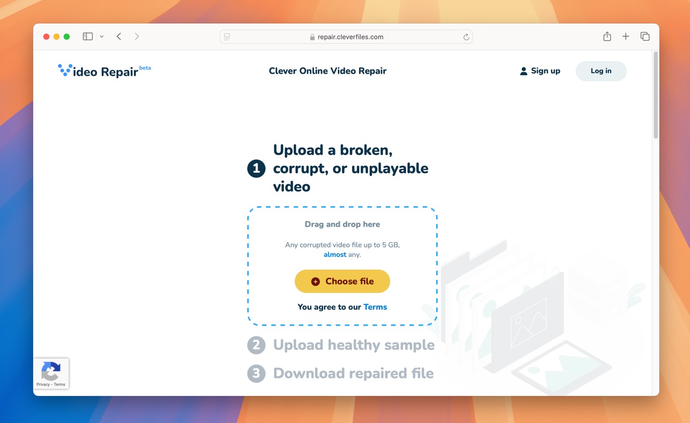 clever online video repair safari