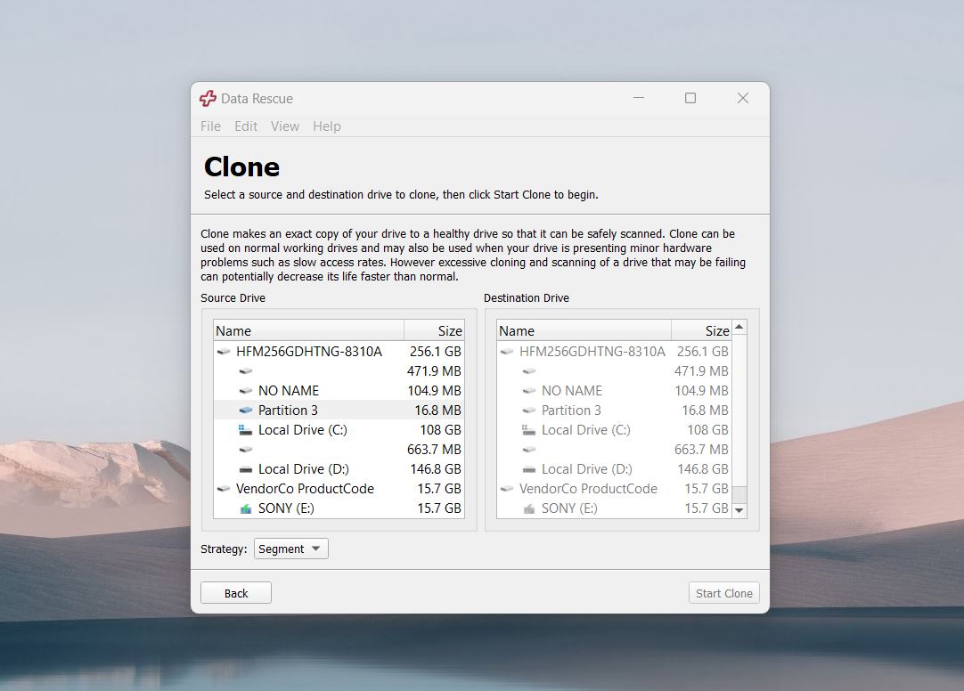 Clone your hard drive 