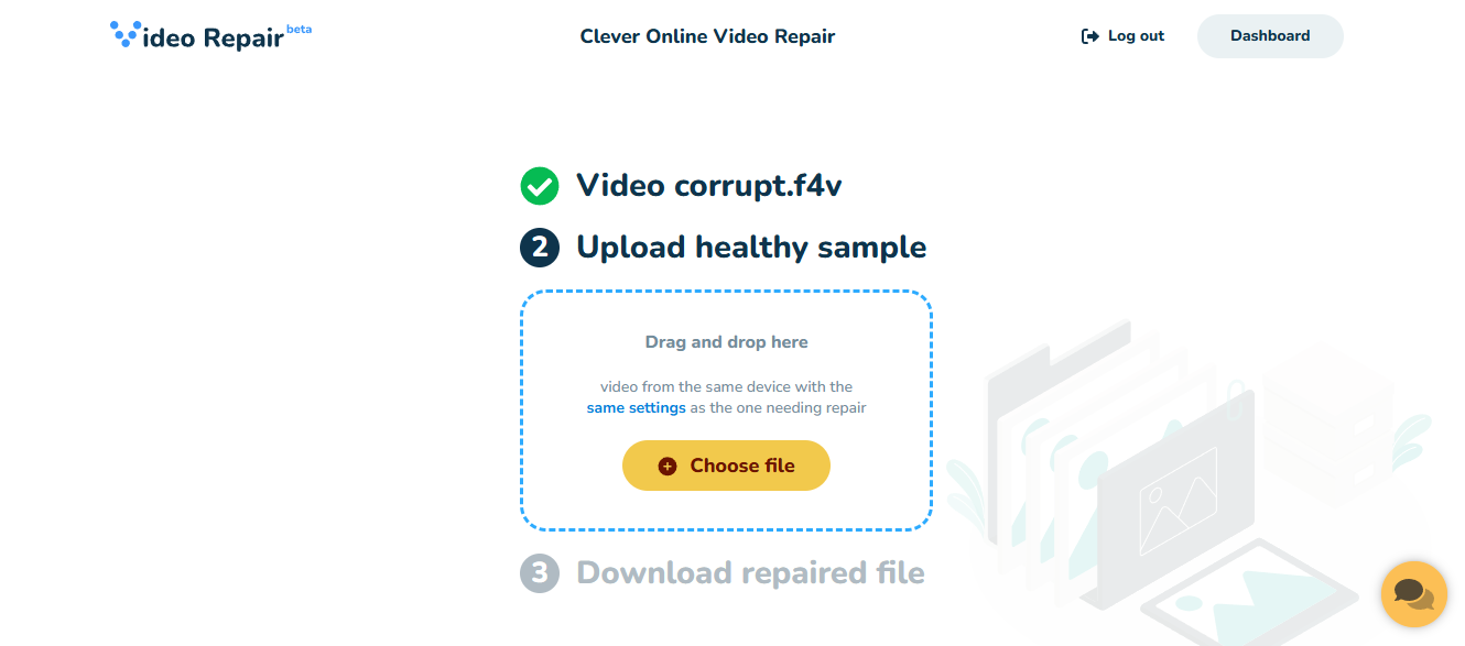 Upload healthy sample